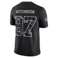D.Lions #97 Aidan Hutchinson Black 2026 Salute to Service Stitched Limited Football jersey Fotopoulosg