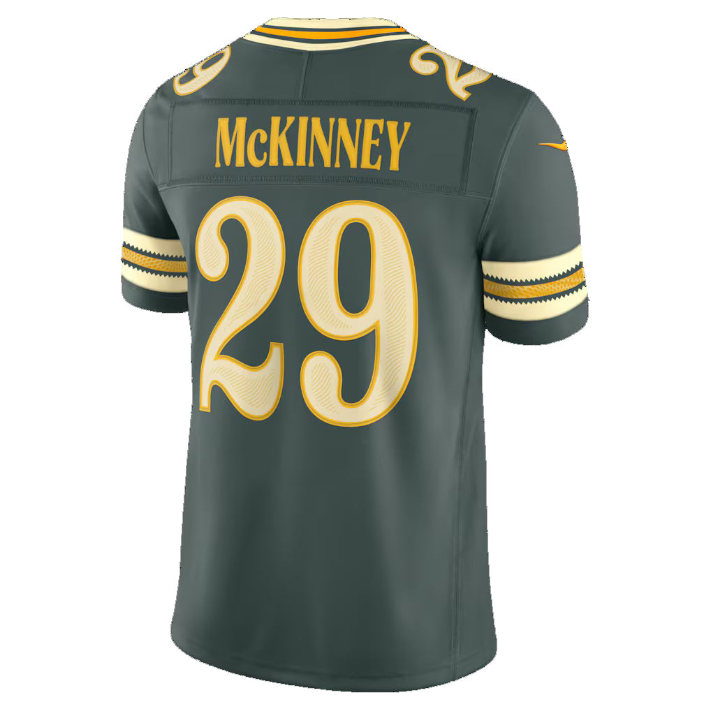 GB.Packers #29 Xavier McKinney Green 2026 Rivalries Collection Stitched Limited Jersey Fotopoulosg