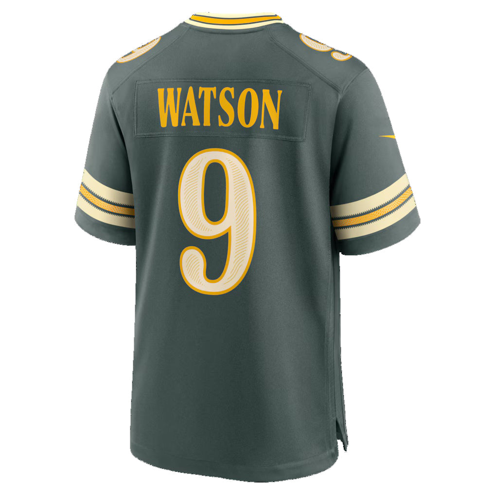 GB.Packers #9 Christian Watson Green 2026 Rivalries Collection Game Jersey Fotopoulosg