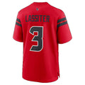 H.Texans #3 Kamari Lassiter Red Alternate Game Football jersey Fotopoulosg