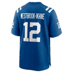 IN.Colts #12 Nick Westbrook-Ikhine Royal Team Game Football jersey Fotopoulosg