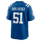 IN.Colts #51 Akeem Davis-Gaither Royal Team Game Football jersey Fotopoulosg