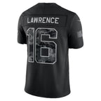 J.Jaguars #16 Trevor Lawrence Black 2026 Salute to Service Stitched Limited Football jersey Fotopoulosg