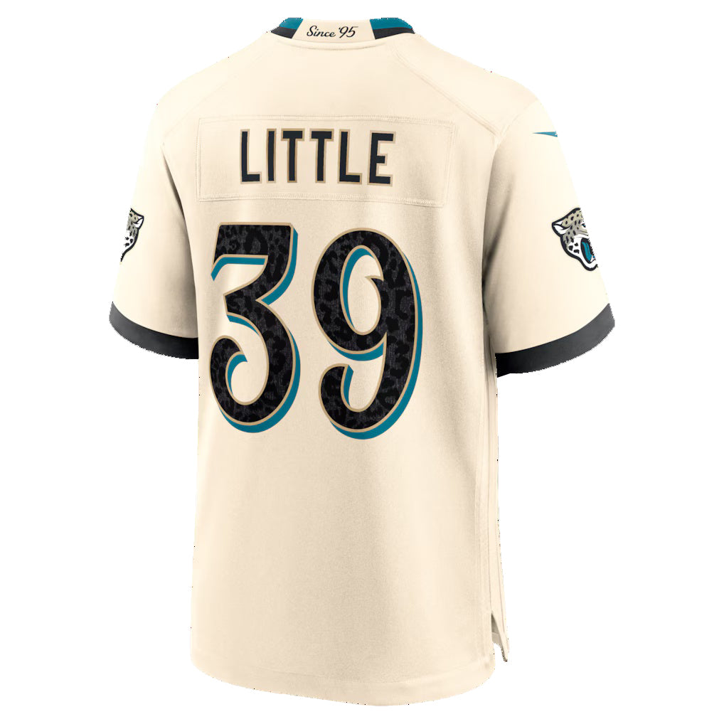 J.Jaguars #39 Cam Little Natural 2026 Rivalries Collection Game Jersey Fotopoulosg