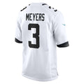 J.Jaguars #3 Jakobi Meyers White Fotopoulosg Game Jersey