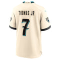 J.Jaguars #7 Brian Thomas Jr. Natural 2026 Rivalries Collection Game Jersey Fotopoulosg