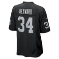 LV.Raiders #34 Connor Heyward Black Team Game Football jersey Fotopoulosg