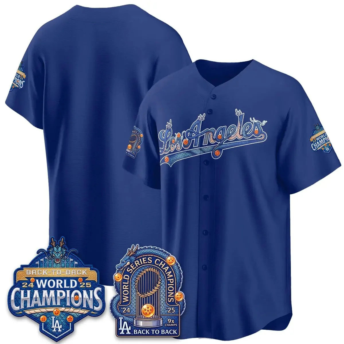 Los Angeles Dodgers DB Night Royal Fotopoulosg 2026 Vapor Jersey - Stitched