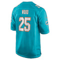 M.Dolphins #25 Julius Wood Aqua Fotopoulosg Team Game Jersey