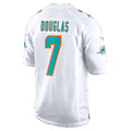 M.Dolphins #7 Caleb Douglas White Fotopoulosg Game Jersey