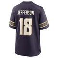 MN.Vikings #18 Justin Jefferson Purple 2026 Rivalries Collection Game Jersey Fotopoulosg