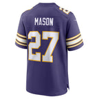 MN.Vikings #27 Jordan Mason Purple Alternate Classic Game Football jersey Fotopoulosg