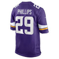 MN.Vikings #29 Jacob Thomas Purple Team Game Football jersey Fotopoulosg