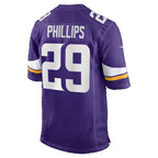 MN.Vikings #29 Jacob Thomas Purple Team Game Football jersey Fotopoulosg