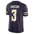 MN.Vikings #3 Jordan Addison Purple 2026 Rivalries Collection Stitched Limited Jersey Fotopoulosg