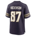 MN.Vikings #87 T.J. Hockenson Purple 2026 Rivalries Collection Game Jersey Fotopoulosg