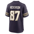 MN.Vikings #87 T.J. Hockenson Purple 2026 Rivalries Collection Game Jersey Fotopoulosg