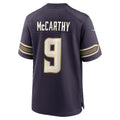 MN.Vikings #9 J.J McCarthy Purple 2026 Rivalries Collection Game Jersey Fotopoulosg