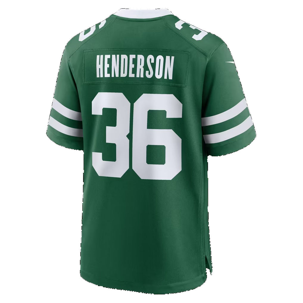 NY.Jets #36 Nate Lynn Legacy Green Fotopoulosg Team Game Jersey