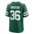 NY.Jets #36 Nate Lynn Legacy Green Fotopoulosg Team Game Jersey