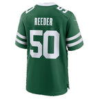 NY.Jets #50 Troy Reeder Legacy Green Team Game Football jersey Fotopoulosg