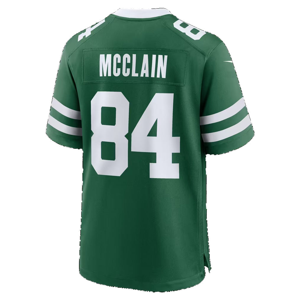 NY.Jets #84 Malik McClain Legacy Green Fotopoulosg Team Game Jersey