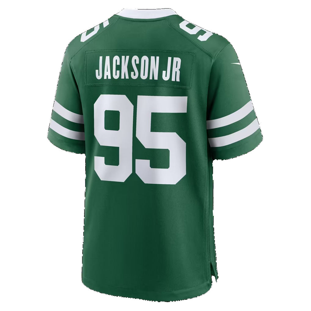 NY.Jets #95 Darrell Jackson Jr. Legacy Green Fotopoulosg Team Game Jersey
