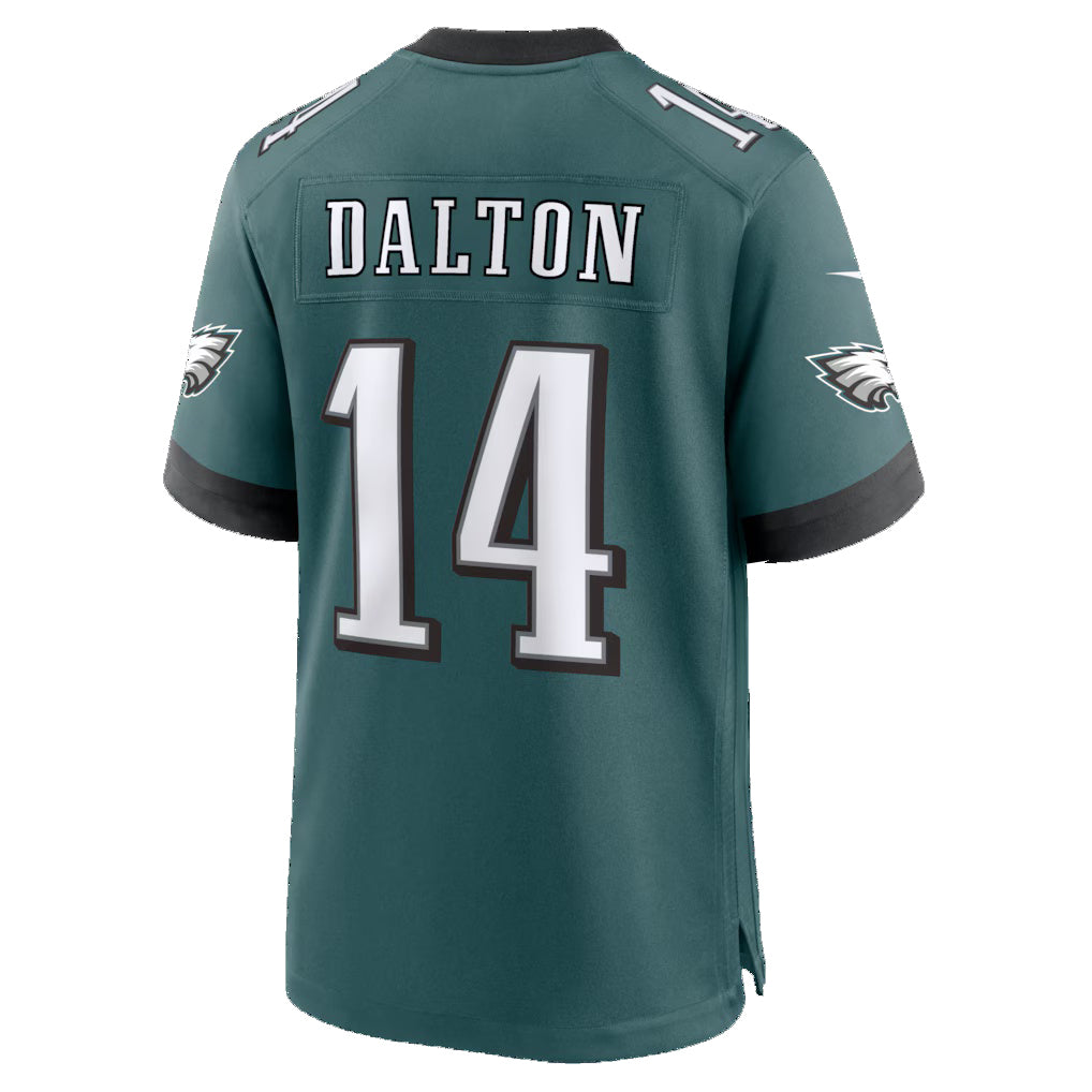 P.Eagles #14 Andy Dalton Midnight Green Team Game Jersey Fotopoulosg
