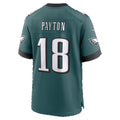 P.Eagles #18 Cole Payton Midnight Green Team Game Football jersey Fotopoulosg