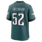P.Eagles #52 Jonathan Greenard Midnight Green Team Game Jersey Fotopoulosg