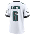 P.Eagles #6 DeVonta Smith White Game Jersey Fotopoulosg