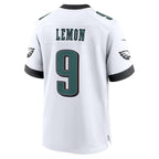 P.Eagles #9 Makai Lemon White Game Football jersey Fotopoulosg