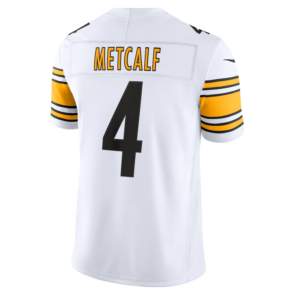 P.Steelers #4 DK Metcalf White Vapor F.U.S.E. Stitched Limited Jersey Fotopoulosg