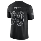 P.Steelers #90 T.J. Watt Black 2026 Salute to Service Stitched Limited Football jersey Fotopoulosg