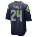 S.Seahawks #24 Rodney Thomas II College Navy Team Game Football jersey Fotopoulosg