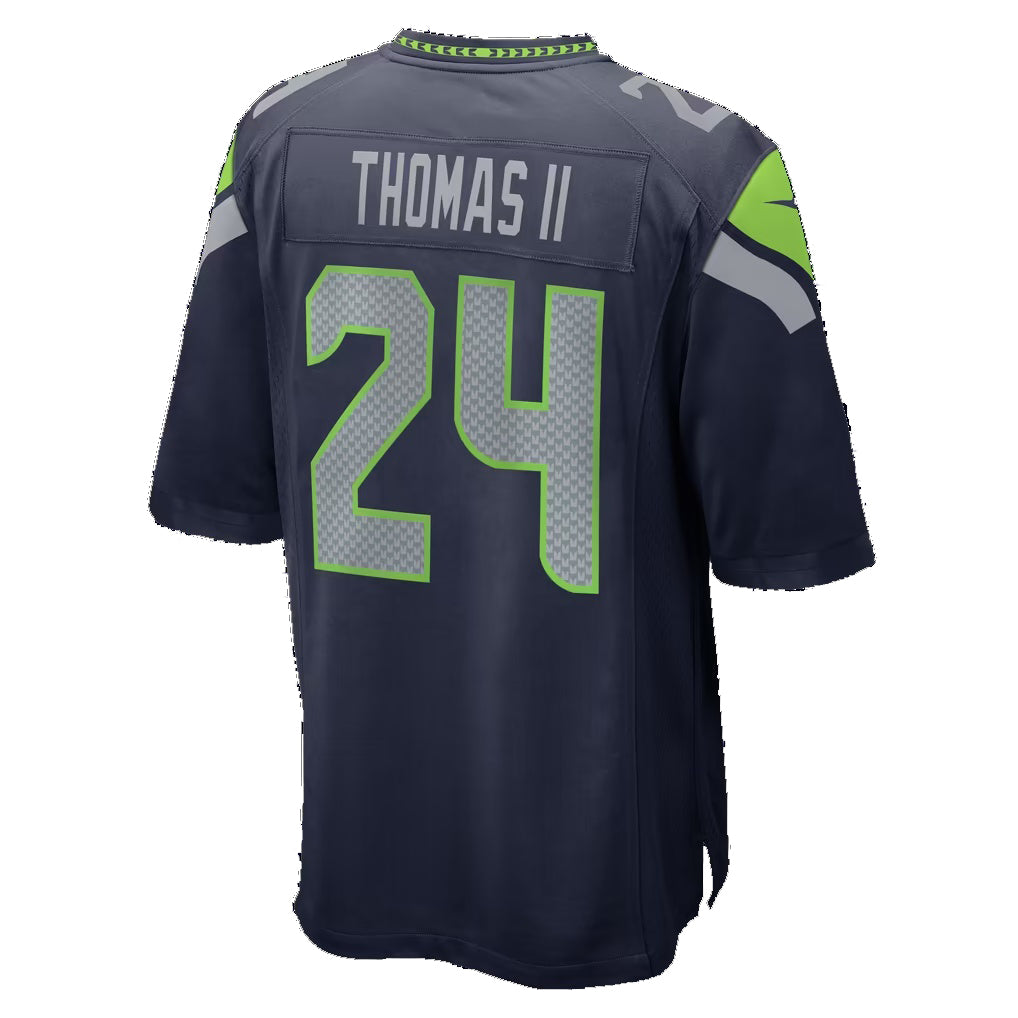 S.Seahawks #24 Rodney Thomas II College Navy Team Game Football jersey Fotopoulosg