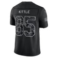 SF.49ers #85 George Kittle Black 2026 Salute to Service Stitched Limited Football jersey Fotopoulosg