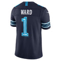 T.Titans #1 Cameron Ward Navy 2026 Rivalries Collection Stitched Limited Jersey Fotopoulosg