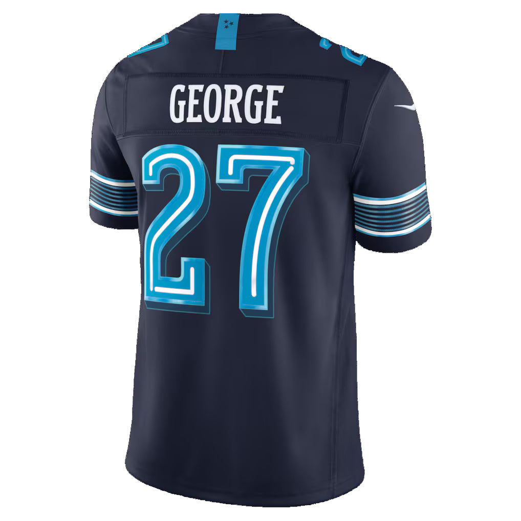 T.Titans #27 Eddie George Navy 2026 Rivalries Collection Stitched Limited Jersey Fotopoulosg