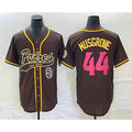 San Diego Padres #44 Joe Musgrove Brown Fotopoulosg NEW 2023 City Connect Cool Base Stitched Jersey