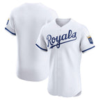 Kansas City Royals White Fotopoulosg Home Elite Jersey