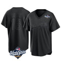 Los Angeles Dodgers #16 Will Smith Player Black Fotopoulosg World Series Pitch Fashion T-shirt Stitched Jerseys