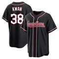 Cleveland Guardians #38 Steven Kwan Player Black Fotopoulosg Fashion Out Home Game Stitched Jerseys