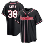 Cleveland Guardians #38 Steven Kwan Player Black Fotopoulosg Fashion Out Home Game Stitched Jerseys