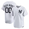 Custom New York Yankees White Fotopoulosg Home Limited Jersey