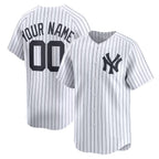 Custom New York Yankees White Fotopoulosg Home Limited Jersey