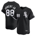 Chicago White Sox #88 Luis Robert Jr Player Black Fotopoulosg Limited Home Stitched Jerseys