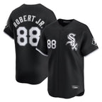 Chicago White Sox #88 Luis Robert Jr Player Black Fotopoulosg Limited Home Stitched Jerseys