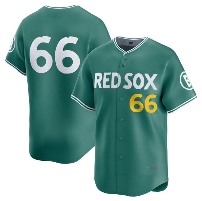 Boston Red Sox #66 Brayan Bello Green Fotopoulosg 2025 City Connect Limited Stitched Jersey