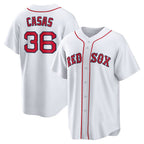 Boston Red Sox #36 Triston Casas White Fotopoulosg Home Replica Jersey